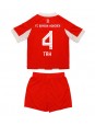 Bayern Munich Jonathan Tah #4 Replika Hemmakläder Barn 2025-26 Kortärmad (+ byxor) Bayern Munich Jonathan Tah #4 Replika Hemmakläder Barn 2025-26 Kortärmad (+ byxor)